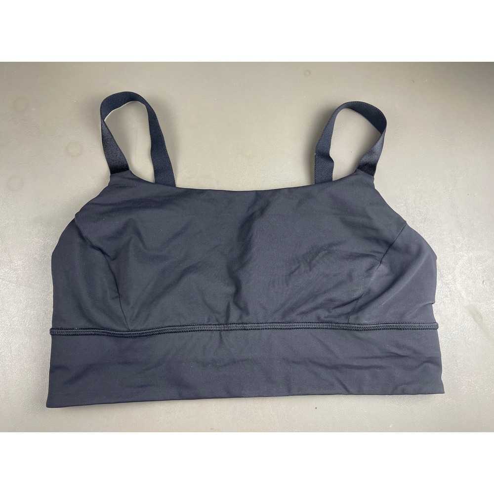 Lululemon Sports Bra Black Size 10 Light Support Yoga Sports Bra